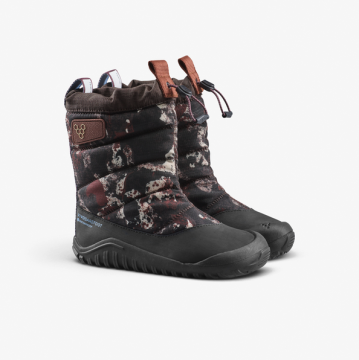 Lasten paljasjalka talvisaappaat Tracker Boot  -Mole Print- Kids and Juniors  Vivobarefoot