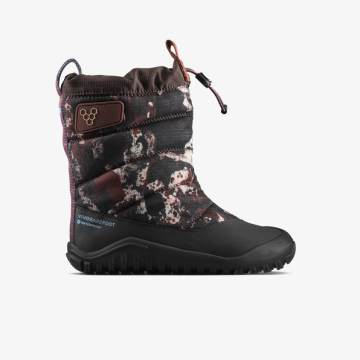 Lasten paljasjalka talvisaappaat Tracker Boot  -Mole Print- Kids and Juniors  Vivobarefoot
