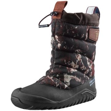 Lasten paljasjalka talvisaappaat Tracker Boot  -Mole Print- Kids and Juniors  Vivobarefoot