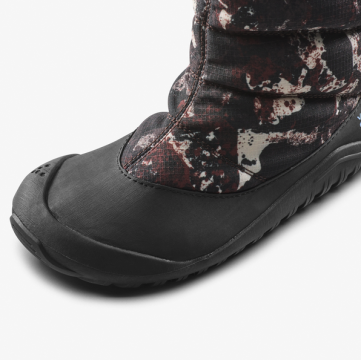 Lasten paljasjalka talvisaappaat Tracker Boot  -Mole Print- Kids and Juniors  Vivobarefoot