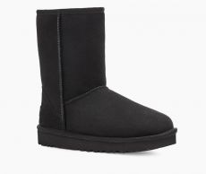 Turkissaappaat- naisten/ isojen lasten -Black- Classic short II UGG® Australia