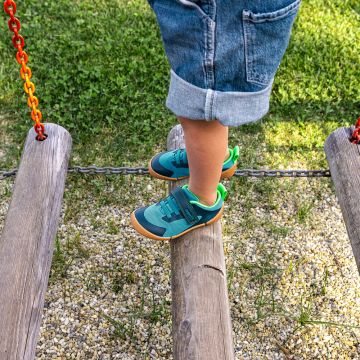 Lasten paljasjalkalenkkarit  - sininen- Vento Superfit