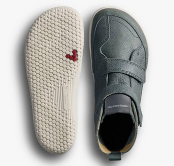 Lasten pj-nilkkurit- Dark Shadow - GOBI Boot Kids- Vivobarefoot