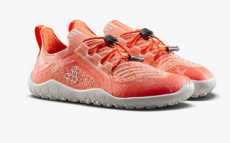 Lasten paljasjalkakengät - Orange Zest - Primus Trail Knit FG Pre-School/ Kids Vivobarefoot