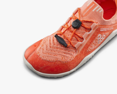 Lasten paljasjalkakengät - Orange Zest - Primus Trail Knit FG Pre-School/ Kids Vivobarefoot