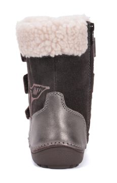 Lasten paljasjalka talvikengät-bronze/merenneito - D.D.Step