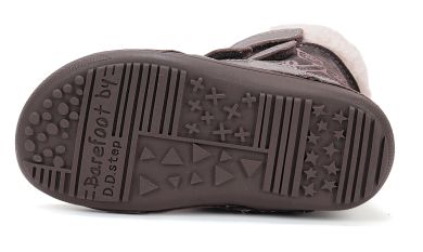 Lasten paljasjalka talvikengät-bronze/merenneito - D.D.Step
