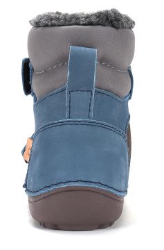 Lasten paljasjalka talvikengät- Royal Blue- D.D.Step 