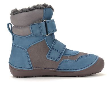 Lasten paljasjalka talvikengät- Royal Blue- D.D.Step 
