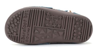 Lasten paljasjalka talvikengät- Royal Blue- D.D.Step 