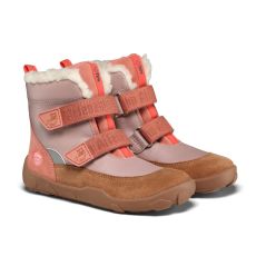 Lasten paljasjalka TEX talvikengät - Leather Winty Whale -Affenzahn Pony