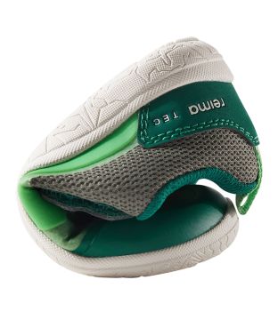 Lasten TEX paljasjalkalenkkarit - Greyish Green- Tepastelu - REIMA