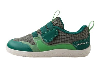 Lasten TEX paljasjalkalenkkarit - Greyish Green- Tepastelu - REIMA