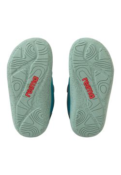 Lasten TEX paljasjalkalenkkarit - Stone Green- Tepastelu - REIMA 
