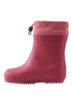 Lasten lämminvuoriset paljasjalkakumisaappaat - Cranberry - Thermo-Ankka Reima