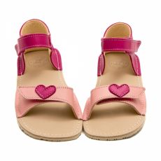 Lasten sandaalit- pink/heart - Ariel Zeazoo 